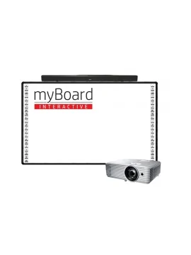 Zestaw interaktywny myBoard Black 90" Panorama Short