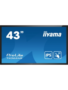 Monitor interaktywny iiyama ProLite T4362AS-B1 IPS LED 4K Android