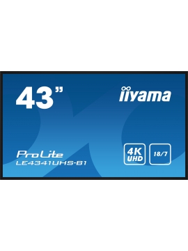 Monitor iiyama ProLite LE4341UHS-B1 18/7 IPS 4K DigitalSignage