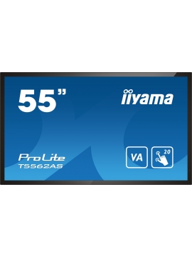 Monitor interaktywny iiyama ProLite T5562AS-B1 IPS LED 4K Android