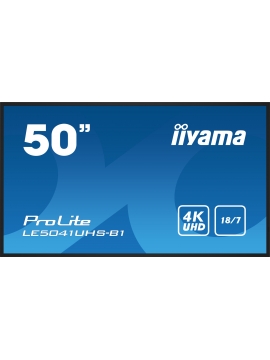 Monitor iiyama ProLite LE5041UHS-B1 18/7 VA 4K DigitalSignage