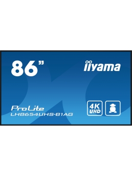 Monitor iiyama ProLite LH8654UHS-B1AG IPS 4K UHD DigitalSignage