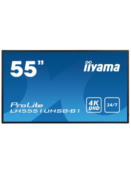 Monitor iiyama ProLite LH5551UHSB-B1 IPS 4K UHD DigitalSignage