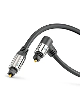Kabel optyczny Sonero SOC110-010 audio S/PDIF (Toslink) ze złączem kątowym 1m