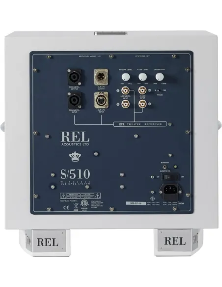 REL S/510 Piano White