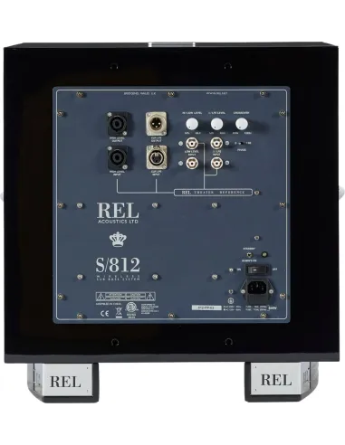 REL S/812 Piano Black