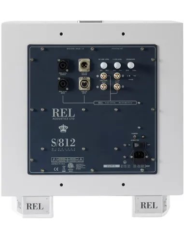 REL S/812 Piano White