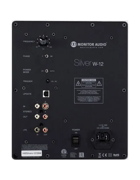 Monitor Audio Silver W12 6G Black Gloss