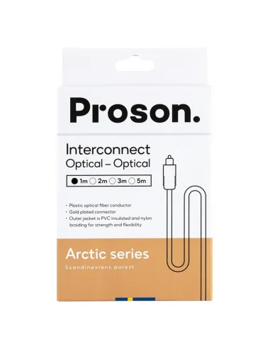 Proson Arctic Series Optical Cable 1m