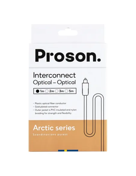 Proson Arctic Series Optical Cable 1m
