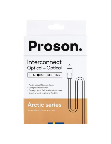 Proson Arctic Series Optical Cable 2m