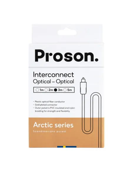 Proson Arctic Series Optical Cable 3m