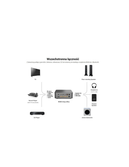 WiiM AMP Ultra Silver