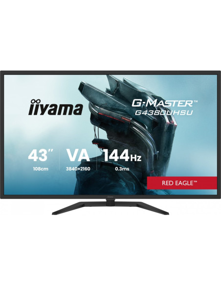 Monitor iiyama G-Master G4380UHSU-B2 Red Eagle 43'' 4K VA LED 0,3ms 144Hz HDR