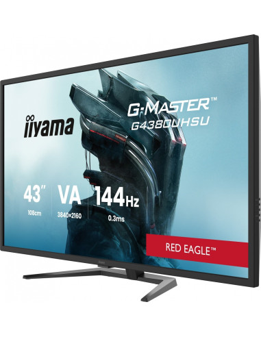 Monitor iiyama G-Master G4380UHSU-B2 Red Eagle 43'' 4K VA LED 0,3ms 144Hz HDR