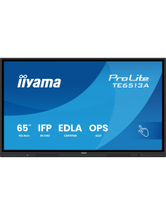 iiyama TE6513A-B2AG 65" | Monitor interaktywny 4K, Android 14 EDLA, USB-C 100W, Wi-Fi 6