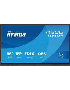 iiyama TE9813A-B2AG 98" | Monitor interaktywny 4K, Android 14 EDLA, USB-C 100W, Wi-Fi 6E