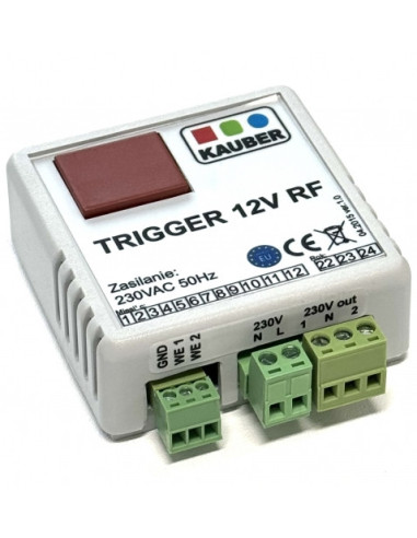 Kauber TRIGGER 12V RF | Moduł sterujący ekranem/windą z wyjścia 12V Trigger