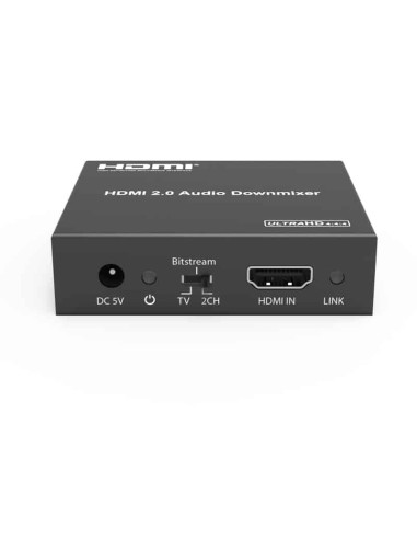 HDV-MB02 | Ekstraktor audio HDMI 2.0b 4K60 18Gb/s na Toslink i RCA (HDCP 2.2)