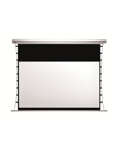 Kauber Blue Label Tensioned BT 230×129 (104") | Ekran elektryczny napinany 16:9 z czarnym pasem