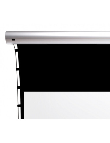 Kauber Blue Label Tensioned BT 230×129 (104") | Ekran elektryczny napinany 16:9 z czarnym pasem
