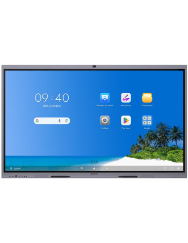 Hikvision DS-D5B65RB/FP 65" | Monitor interaktywny 4K z kamerą 4K, 8 mikrofonów, Android 14, USB-C 65W