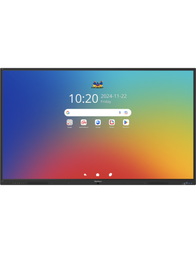 ViewSonic IFP6535-1-1C 65" | Monitor interaktywny 4K, Android 16 EDLA, 64-punktowy dotyk, USB-C 65W