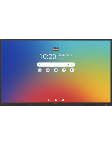 ViewSonic IFP6535-1-1C 65" | Monitor interaktywny 4K, Android 16 EDLA, 64-punktowy dotyk, USB-C 65W