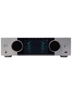 Onkyo Muse Y-50 Silver | Wzmacniacz sieciowy 250 W, HDMI ARC, phono MM/MC, streaming