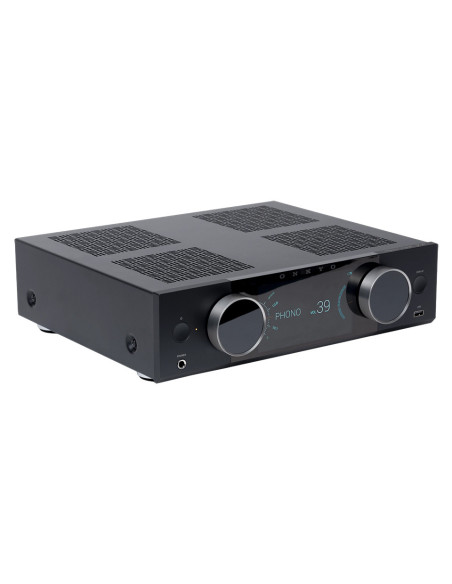 Onkyo Muse Y-40 Black | Wzmacniacz sieciowy 150 W, HDMI ARC, phono MM, streaming