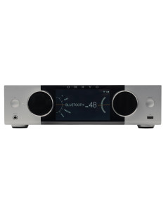 Onkyo Muse Y-40 Silver | Wzmacniacz sieciowy 150 W, HDMI ARC, phono MM, streaming