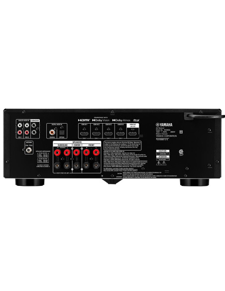Yamaha RX300A | Amplituner kina domowego 5.2, Dolby Atmos, HDMI 2.1, 4K/120, 8K/60