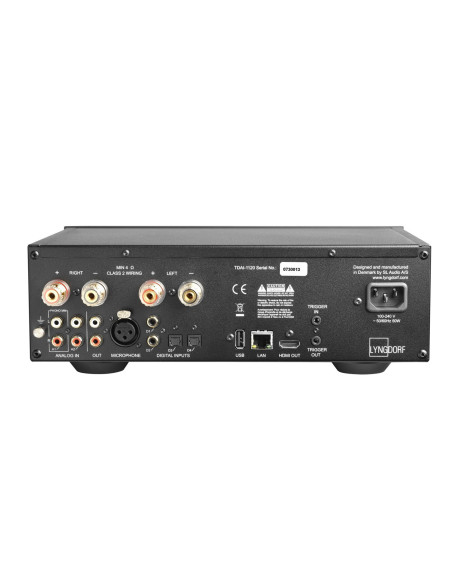 Lyngdorf TDAI-1120 | Wzmacniacz sieciowy stereo, RoomPerfect, HDMI eARC, Roon Ready