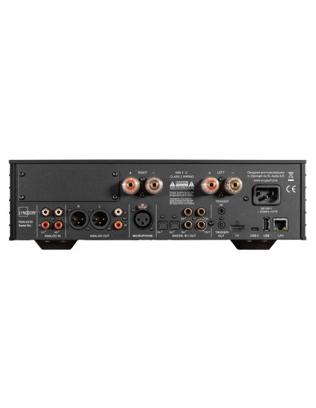Lyngdorf TDAI-2210 | Wzmacniacz sieciowy stereo, RoomPerfect, 2×210 W, True Digital Amplification