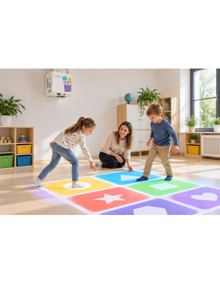 SmartFloor Pro FullHD | Laserowa podłoga interaktywna