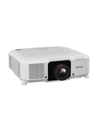 Epson EB-PU2010W: biały projektor laserowy 3LCD, 10 000 lm, WUXGA i 4K Enhancement. HDBaseT, 3G-SDI i wymienne obiektywy. Sprzed
