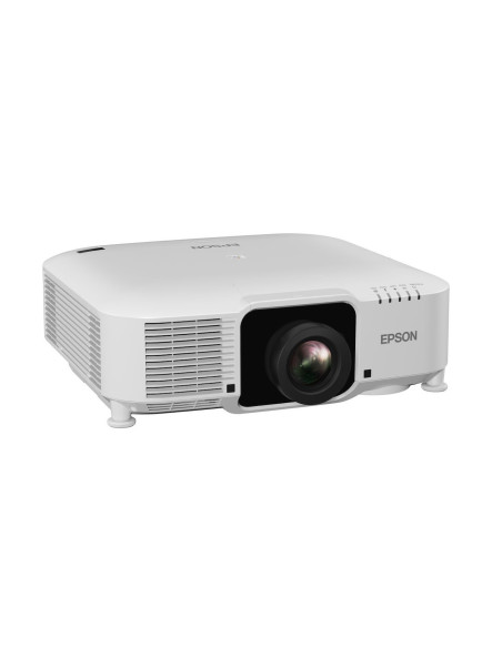 Epson EB-PU2010W: biały projektor laserowy 3LCD, 10 000 lm, WUXGA i 4K Enhancement. HDBaseT, 3G-SDI i wymienne obiektywy. Sprzed