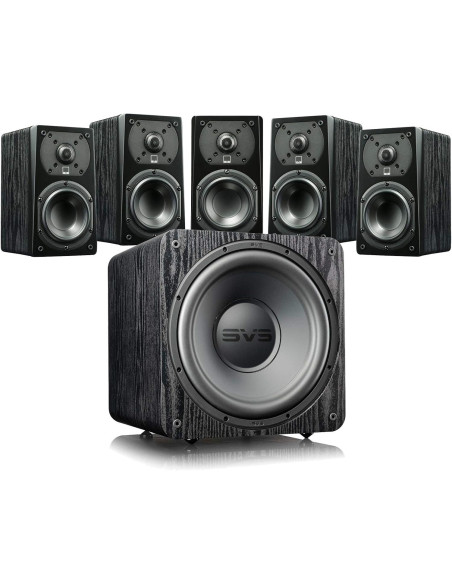 SVS Prime Satellite 5.1 Black Ash – zestaw kina domowego | AVPoint
