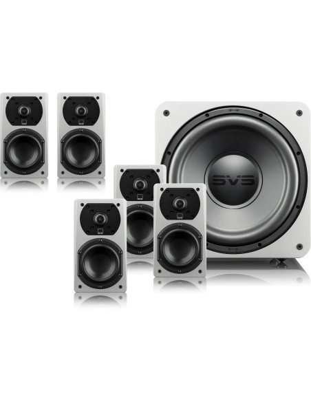 SVS Prime Satellite 5.1 Piano Gloss White – zestaw | AVPoint