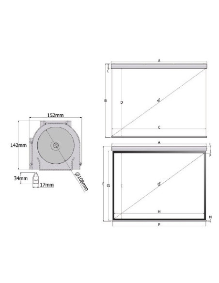 Adeo Alumid 390x244 Vision White B05 181" | AVPoint