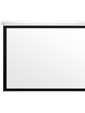 Ekran Kauber White Label 230x129 (16:9) 104' Black Frame