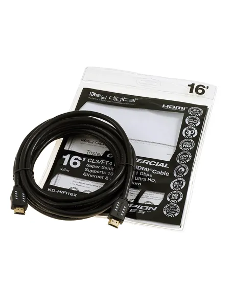 Kabel HDMI Key Digital 4,8m Champions Series