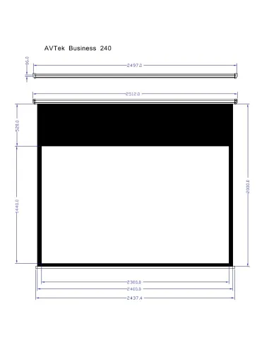 Ekran Avtek Business 240
