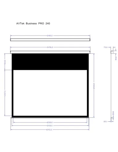 Ekran Avtek Business Pro 240