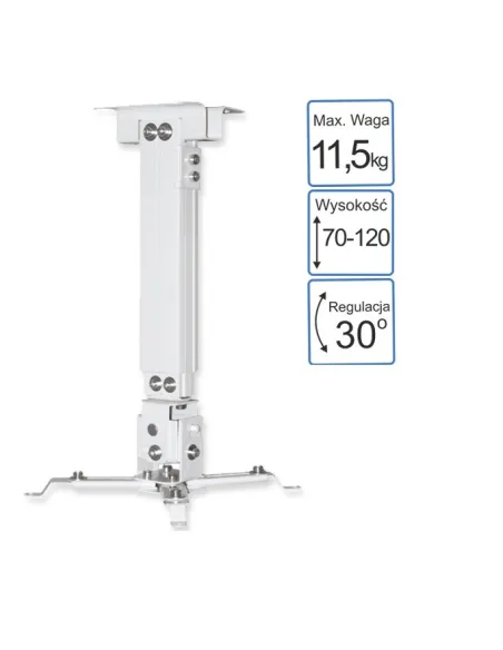 Uchwyt sufitowy KAUBER UP 70-120