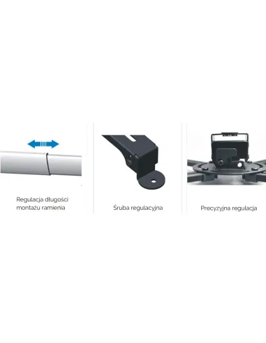 Uchwyt ścienny Suprema Spider Wall 90150