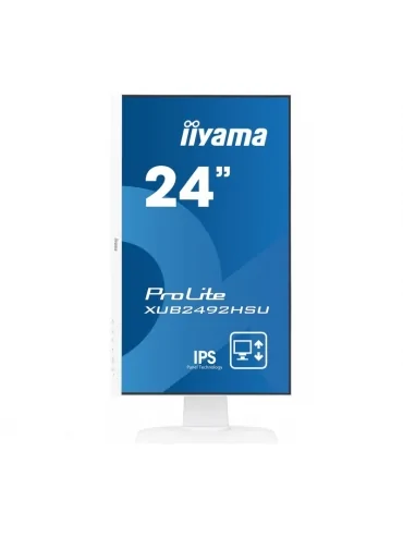 iiyama ProLite XUB2492HSU-W1 BIAŁY UltraSlim IPS FlickerFree BlueLightReducer