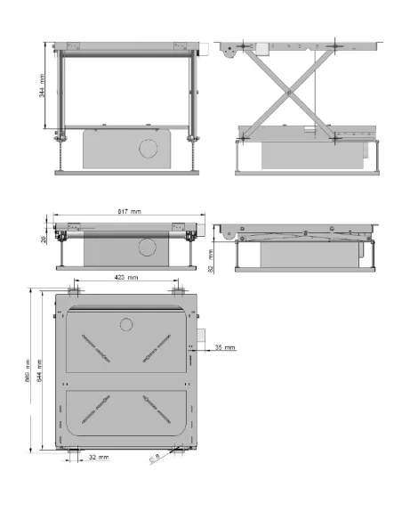 Winda Kauber Pro Lift V Ultra Slim 120